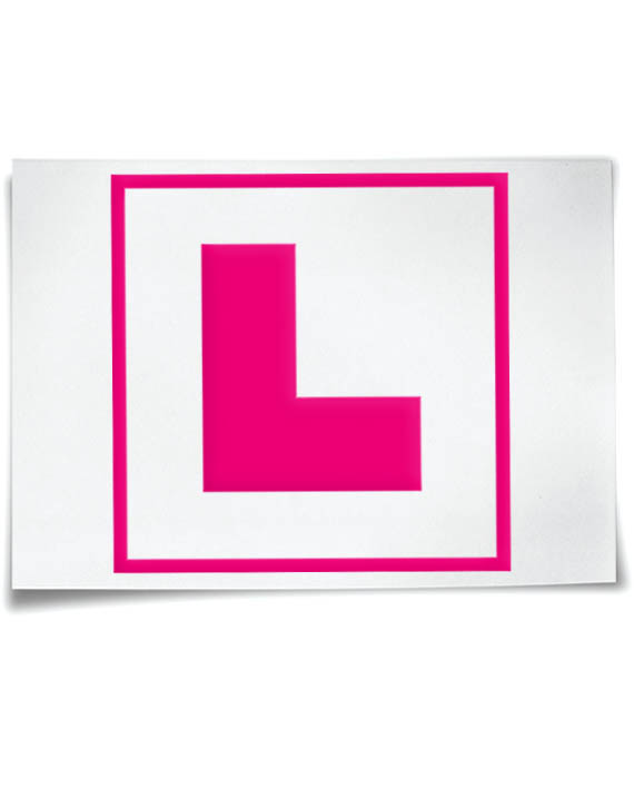 L Plate Iron On Transfer The King Concept