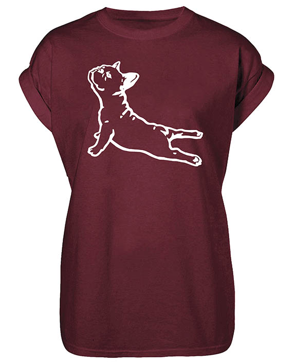Bulldog Yoga Pose T-Shirt - The King Concept